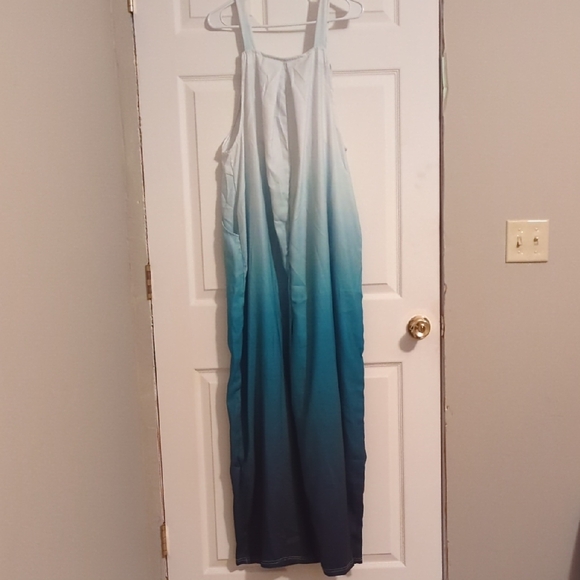 Blue Ombre Jumpsuit - Picture 3 of 3